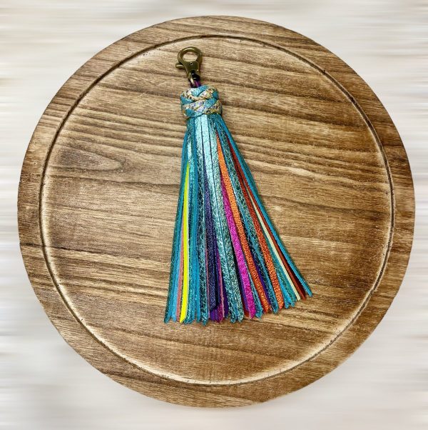 Product Image for  Arctic Rainbow Leather Tassel