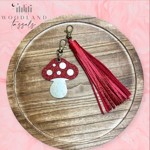 Product Image for  Magic Mushroom Leather Charm