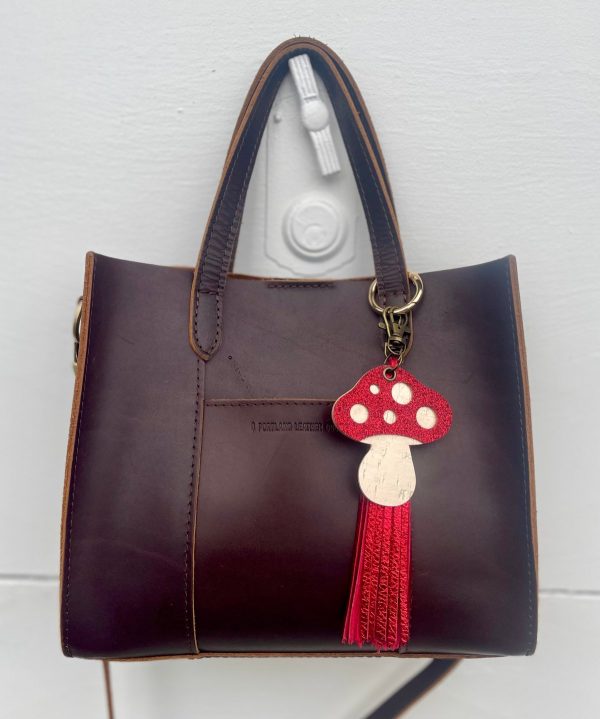 Product Image for  Magic Mushroom Leather Charm