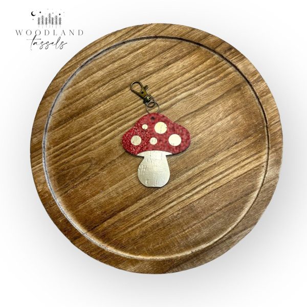 Product Image for  Magic Mushroom Leather Charm