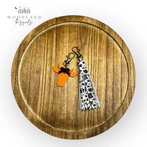 Product Image for  Cow Print Duo Tassel