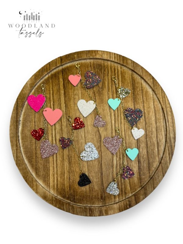 Product Image for  Woodland Hearts Leather Charm💕