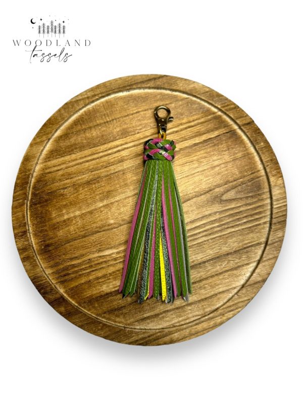 Product Image for  Cactus Flower Leather Tassel