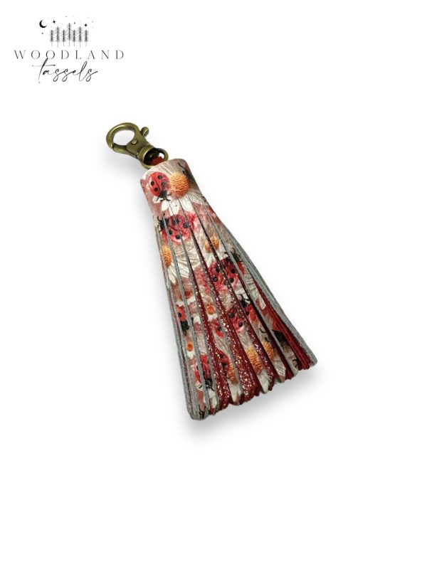 Product Image for  Dainty Ladybug Leather Tassel