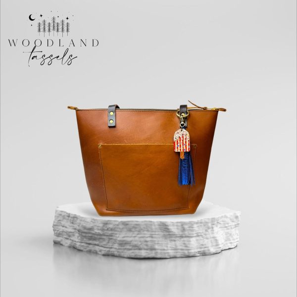 Product Image for  Duo Size Accent Leather Tassel