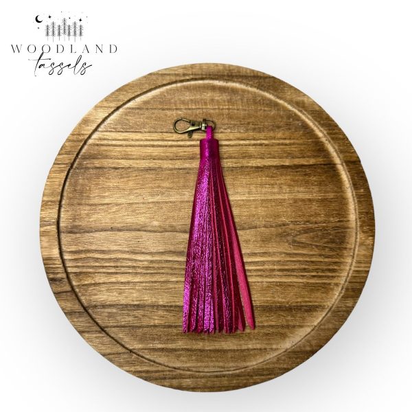 Product Image for  Duo Size Accent Leather Tassel