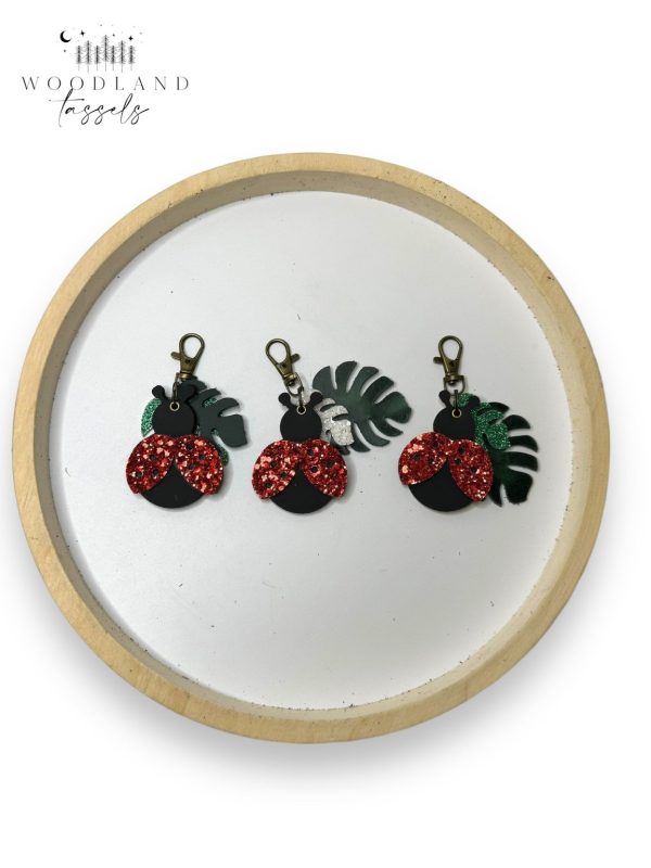 Product Image for  Ladybug Leather Charm