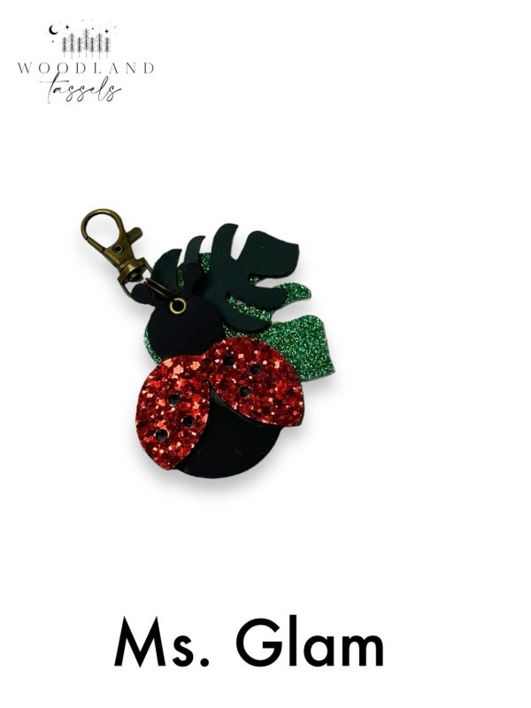 Product Image for  Ladybug Leather Charm