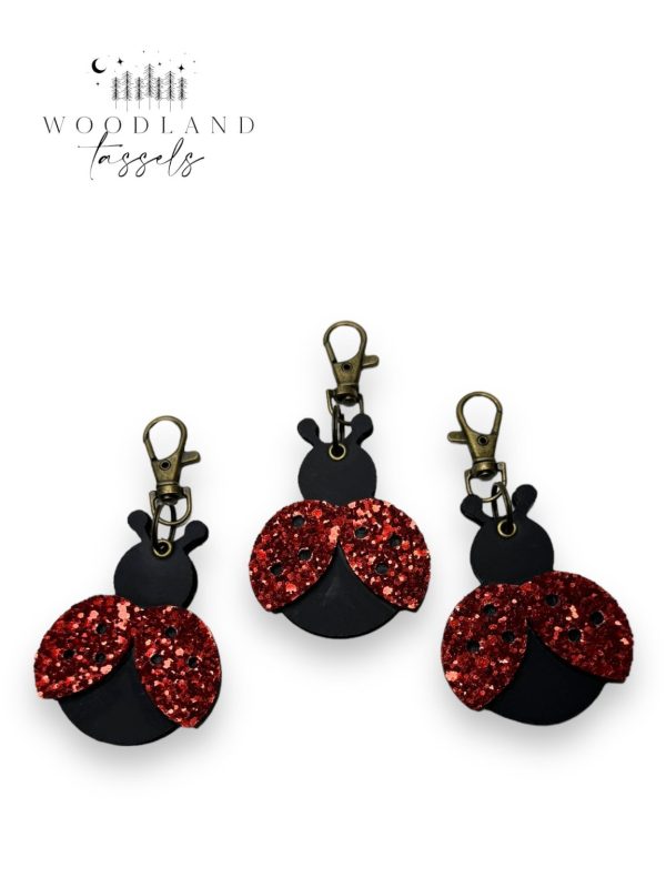 Product Image for  Ladybug Leather Charm