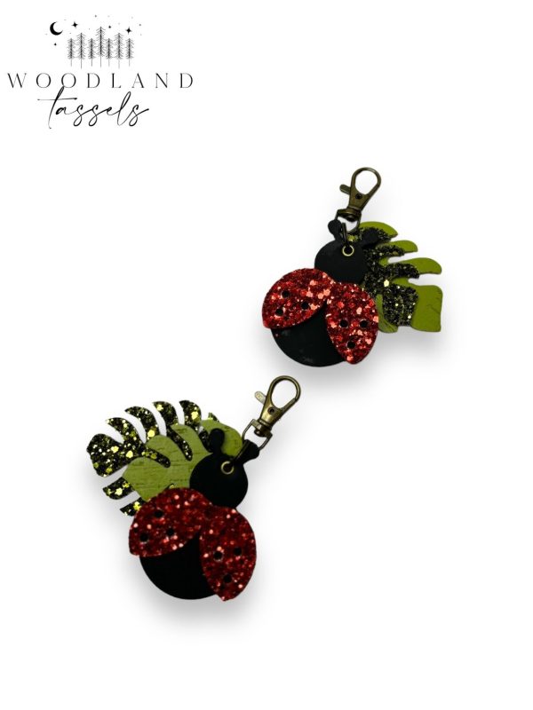 Product Image for  Ladybug Leather Charm