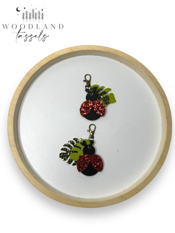 Product Image for  Ladybug Leather Charm