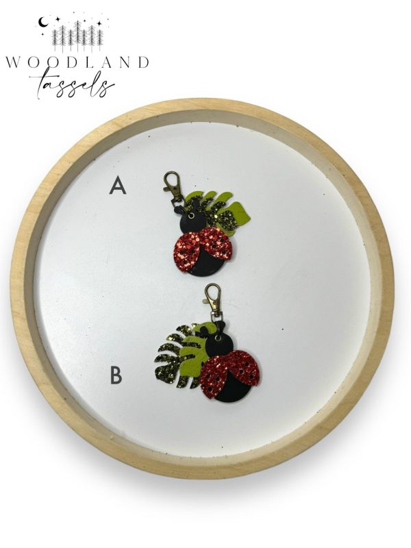 Product Image for  Ladybug Leather Charm