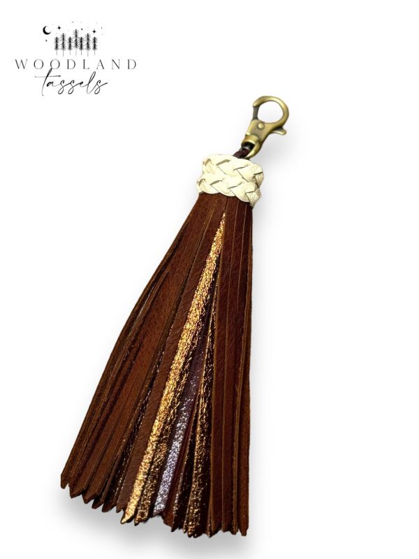 Product Image for  Cappuccino Leather Tassel