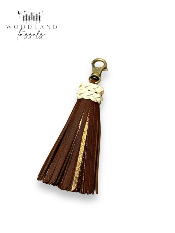 Product Image for  Cappuccino Leather Tassel