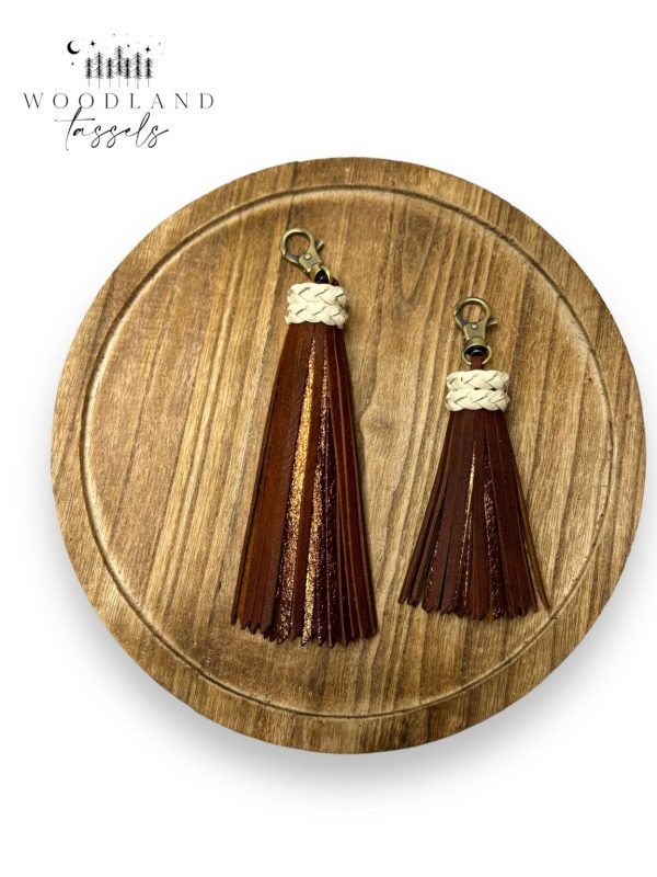 Product Image for  Cappuccino Leather Tassel