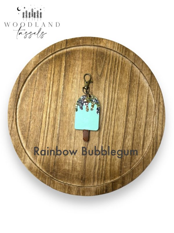 Product Image for  Popsicle Leather Bag Charm