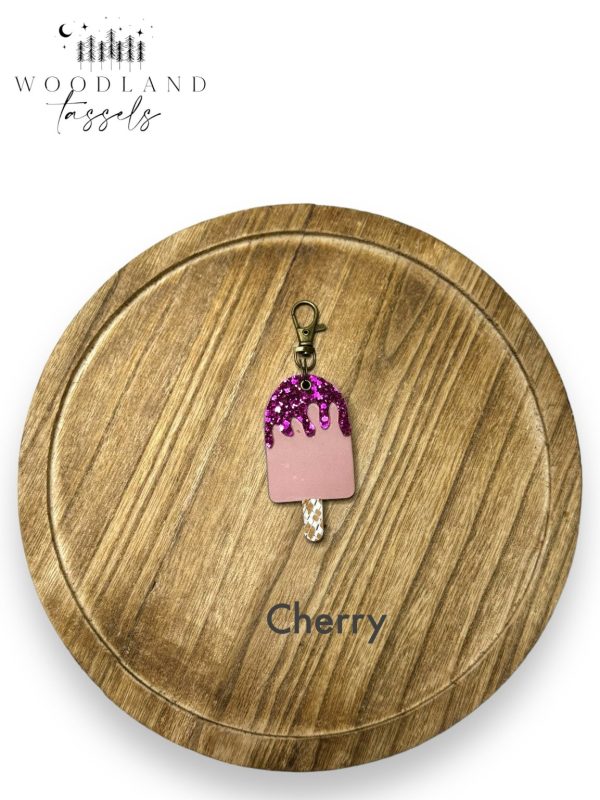 Product Image for  Popsicle Leather Bag Charm