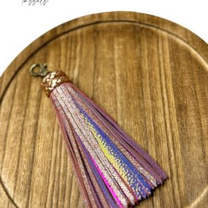 Product Image for  Peach Queen Leather Tassel