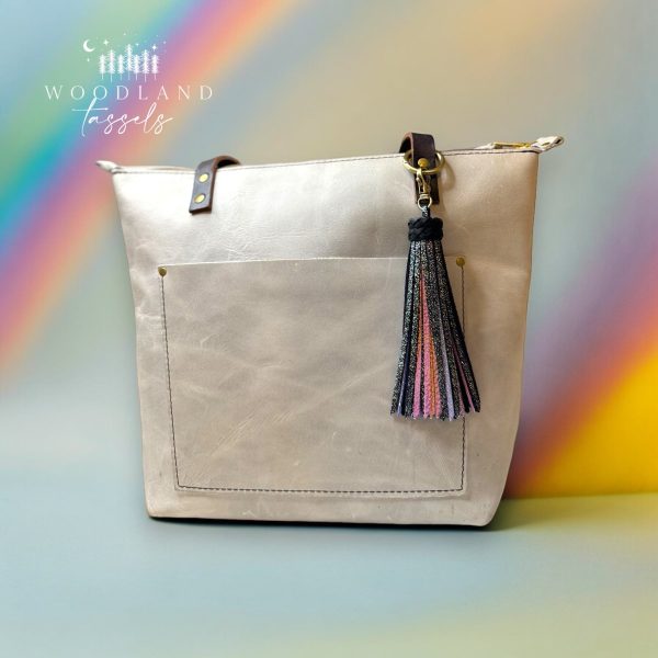 Product Image for  Peach Queen Leather Tassel