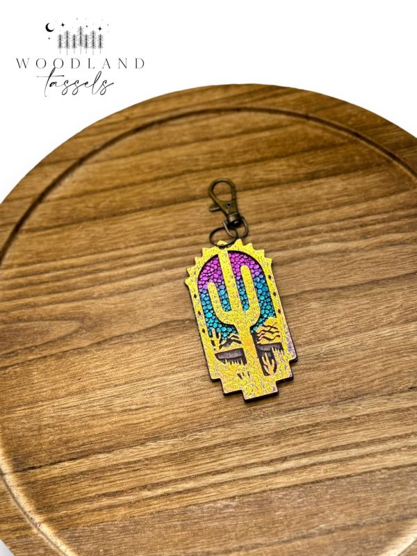 Product Image for  Desert Leather Purse Charm