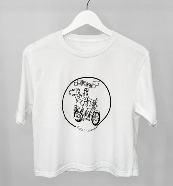 Product Image for  cropped ride or die t-shirt