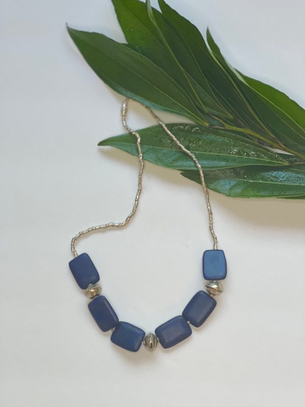 Product Image for  Square Blue Jasper with brass art