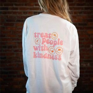 Product Image for  Treat People With Kindness Comfort Color LS Tee