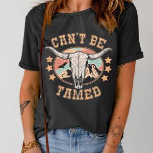 Product Image for  CAN’T BE TAMED Graphic Short Sleeve Tee