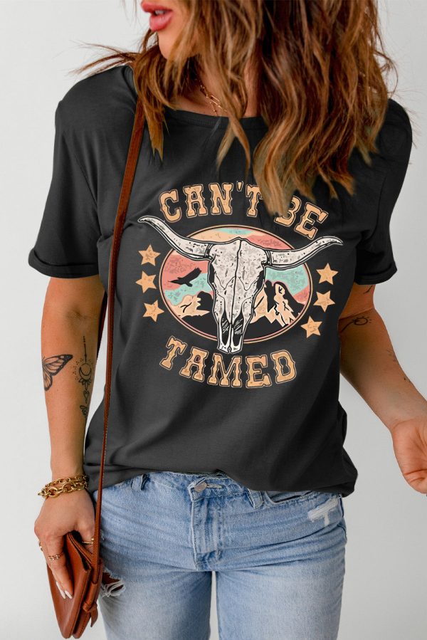 Product Image for  CAN’T BE TAMED Graphic Short Sleeve Tee