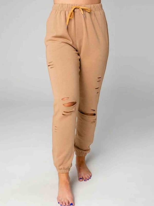 Product Image for  Distressed Sweatshirt and Joggers Set