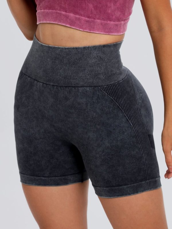 Product Image for  Washed High Waist Active Shorts