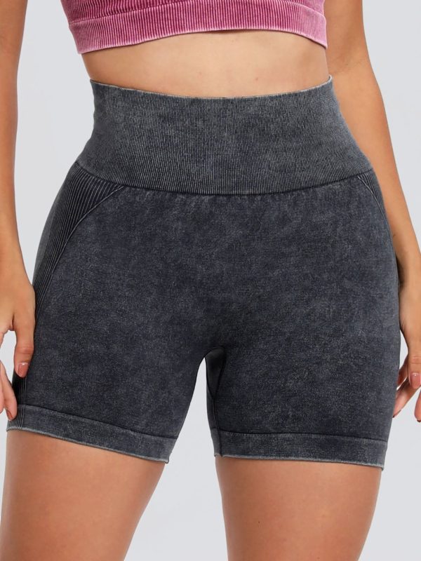 Product Image for  Washed High Waist Active Shorts