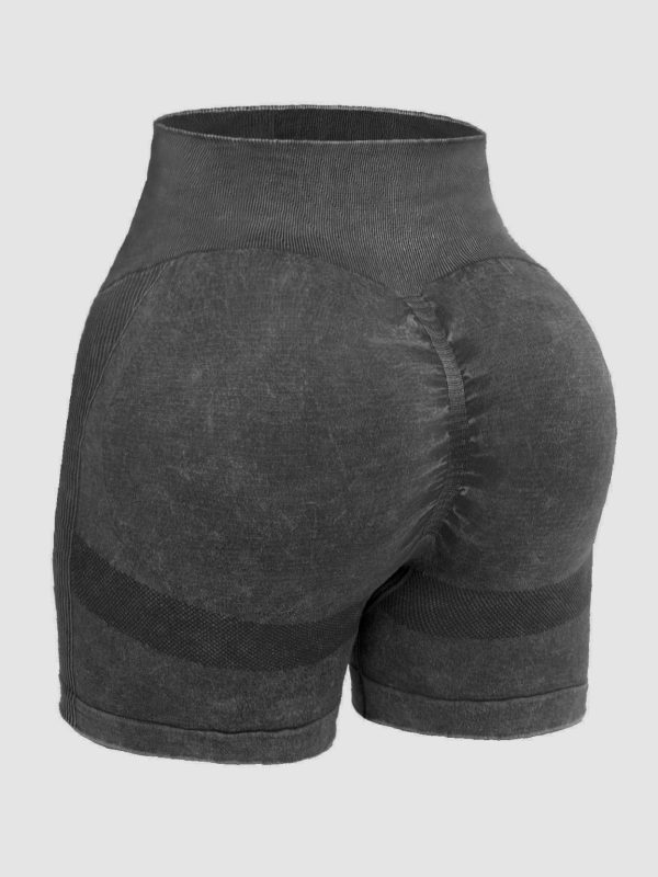 Product Image for  Washed High Waist Active Shorts