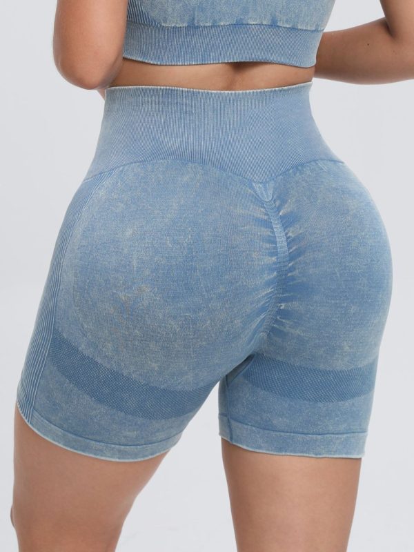 Product Image for  Washed High Waist Active Shorts