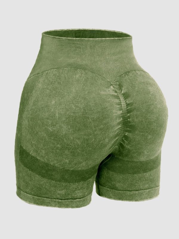 Product Image for  Washed High Waist Active Shorts