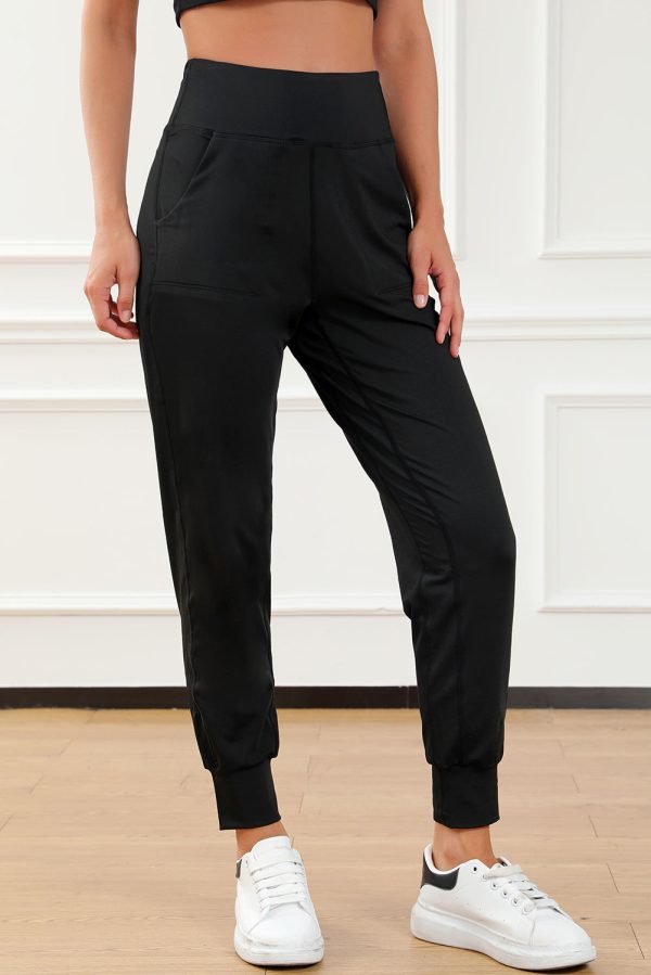 Product Image for  High Waist Joggers with Pockets