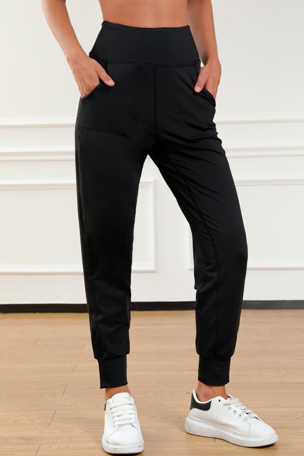 Product Image for  High Waist Joggers with Pockets