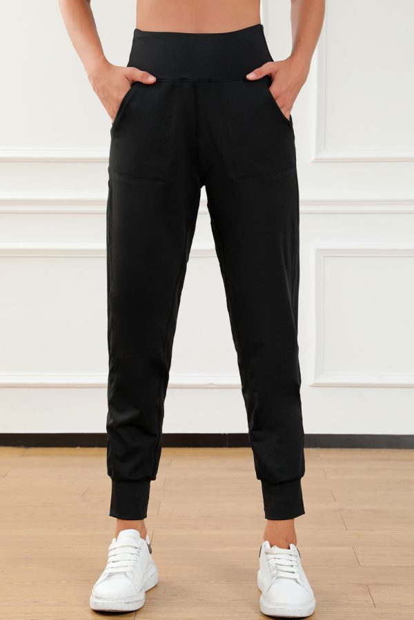 Product Image for  High Waist Joggers with Pockets