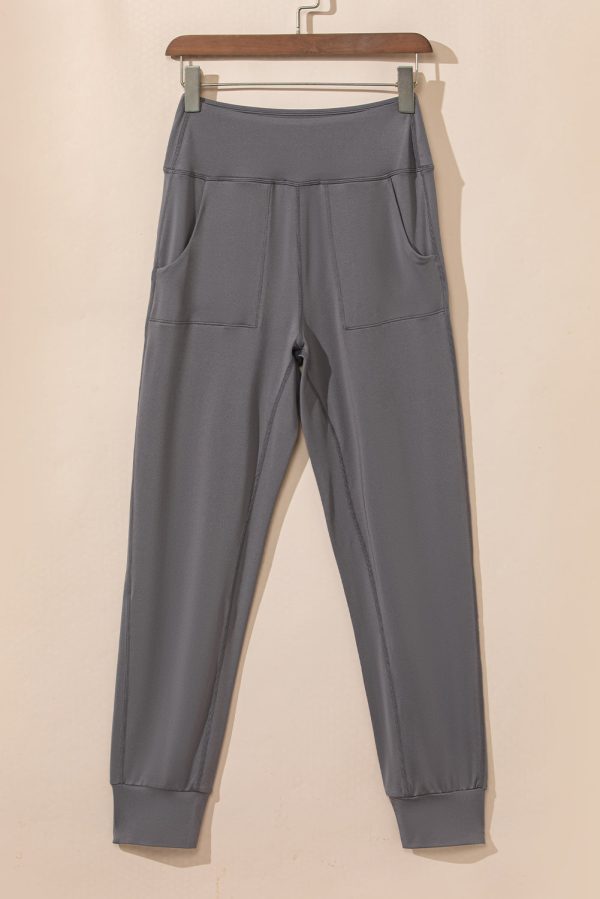 Product Image for  High Waist Joggers with Pockets