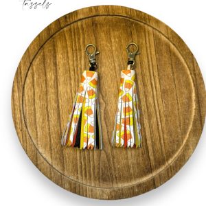 Product Image for  Candy Corn Leather Tassel