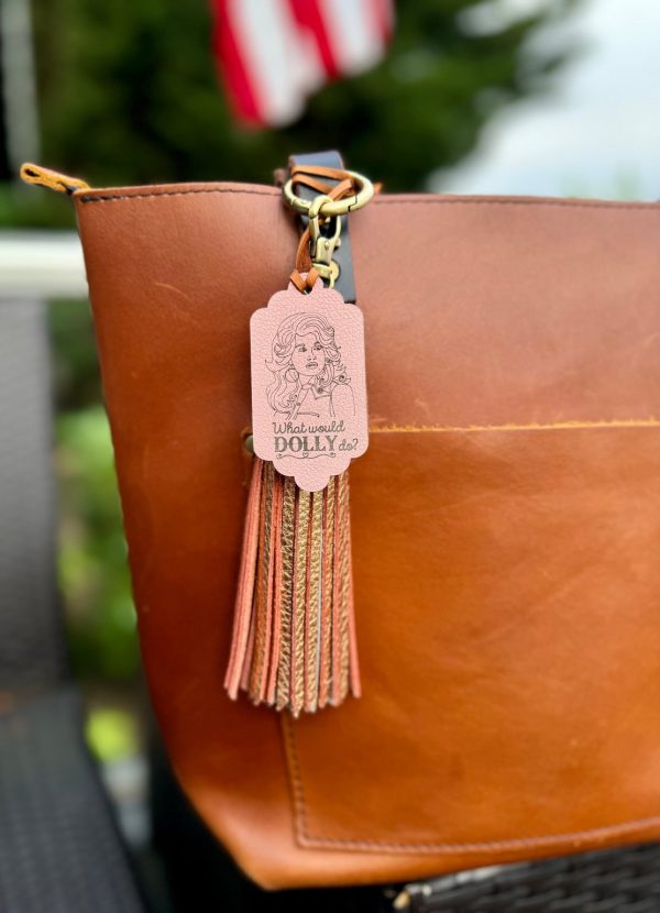 Product Image for  Dolly Leather Purse Charm