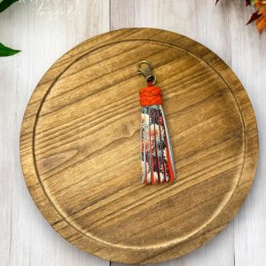 Product Image for  Autumn Floral Leather Tassel