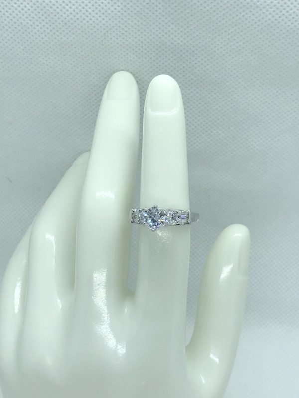 Product Image for  14k White Gold Plated Ring