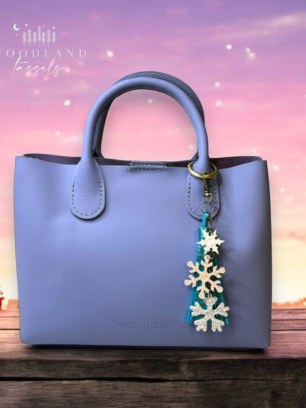 Product Image for  Snowflake Purse Charm and Tassel Set