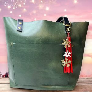 Product Image for  Snowflake Purse Charm and Tassel Set