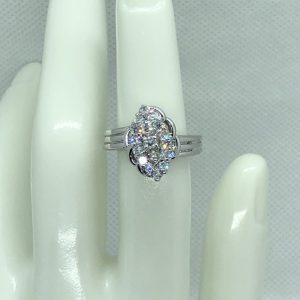 Product Image for  14k White Gold Plated Ring