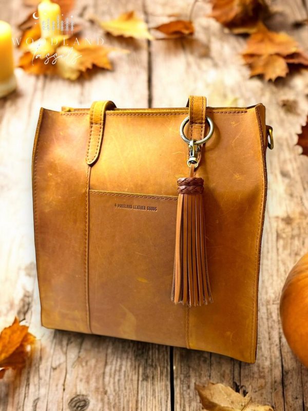 Product Image for  Toffee Leather Tassel