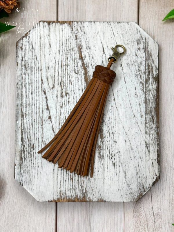 Product Image for  Toffee Leather Tassel